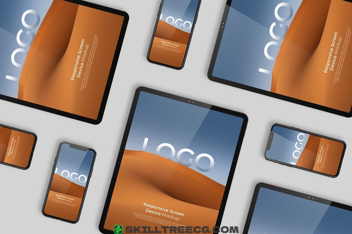 图片[3]-Responsive Screen Devices – Mockup Vol.3（281724）-技能树